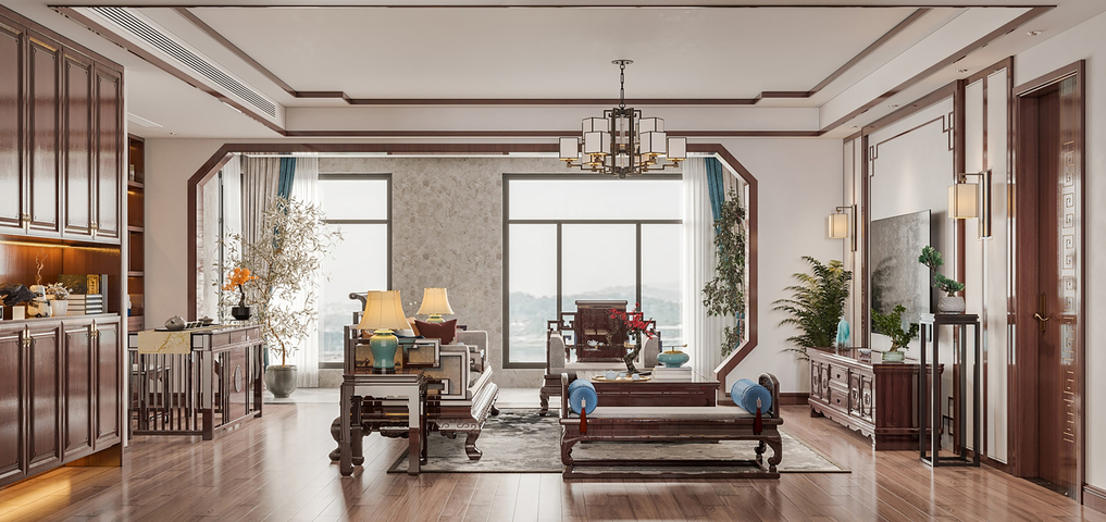 客厅 家装效果图