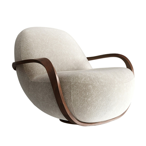 现代单人沙发3d模型下载