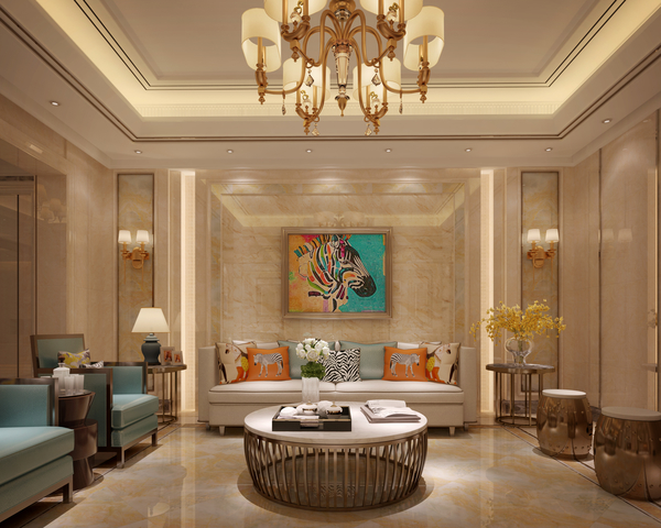 别墅全案效果图