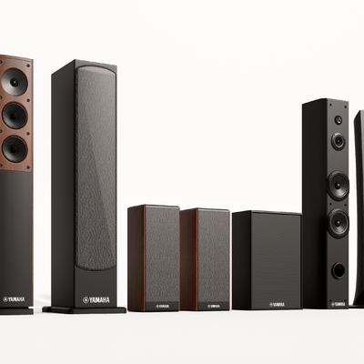  音响 喇叭 扬声器su模型 