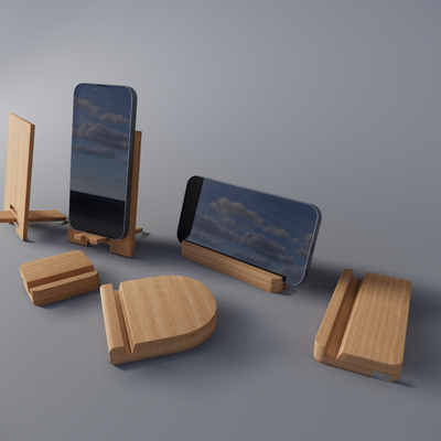  手机支架su模型 