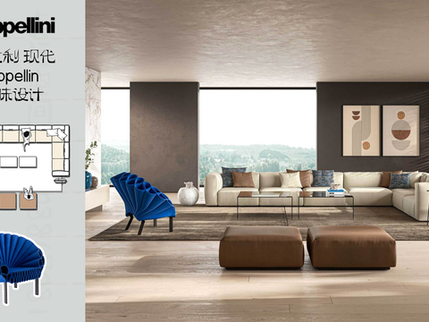  意大利Cappellini平面cad图库 