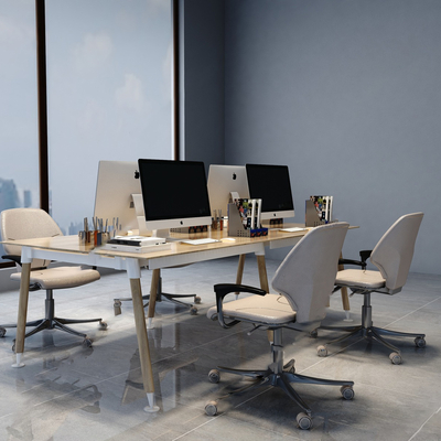  现代屏风卡位su模型 