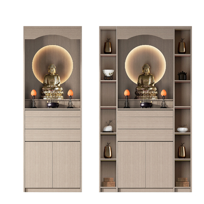  新中式佛龛su模型 