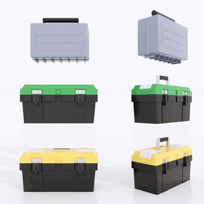 现代五金工具箱 手提箱su模型