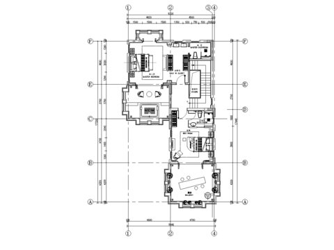  CCD海南远洋椰香村别墅样板房CAD施工图 