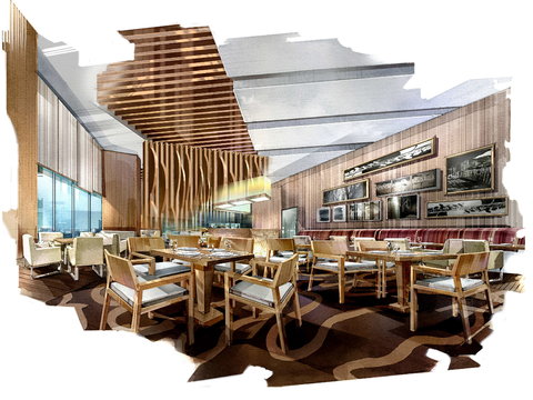  CCD-富力万丽酒店公共区域施工图效果图 