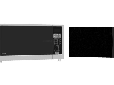 现代微波炉su模型 