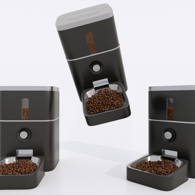 宠物自动喂食器  投喂机 投食机su模型