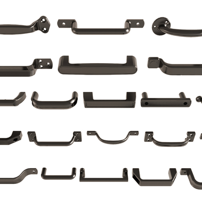 门把手 柜门拉手su模型