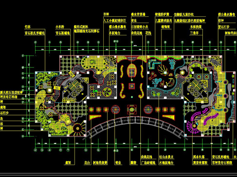  屋顶花园CAD施工图 