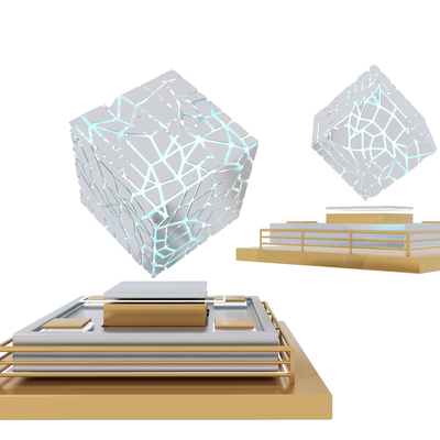 科技美陈 未来金属科技su模型