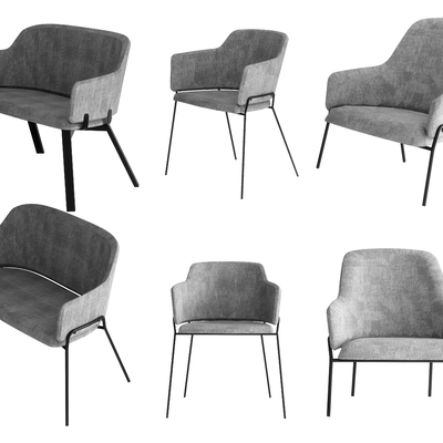 休闲椅 椅子su模型