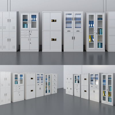  文件柜 档案柜 资料柜su模型 