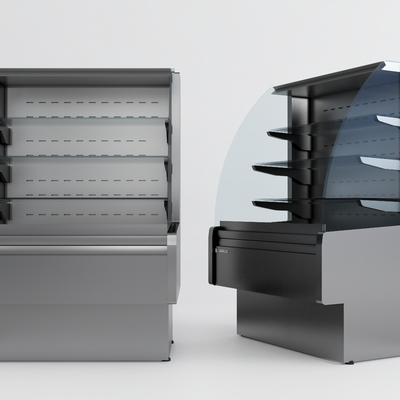现代冷藏展柜 陈列柜 冷冻柜su模型