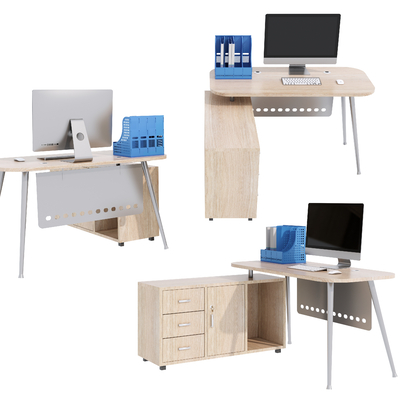 办公桌 工作台 书桌su模型