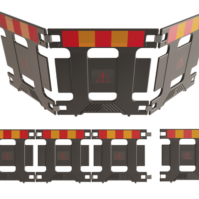 围栏 护栏 防护隔断 施工围挡su模型