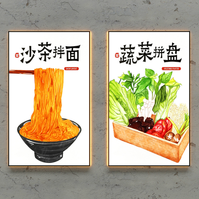  广告灯箱 门头灯箱 墙面灯箱su模型 