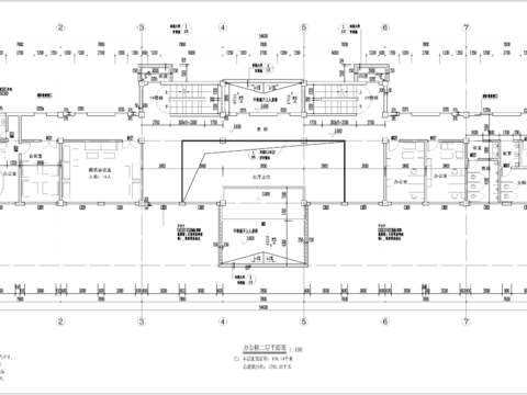 藏式办公楼全套cad施工图