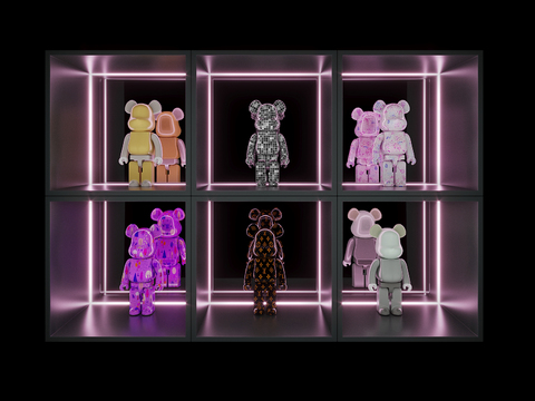  暴力熊 潮玩 公仔3d模型 