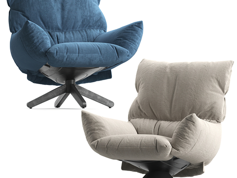  B&B 沙发椅3d模型 