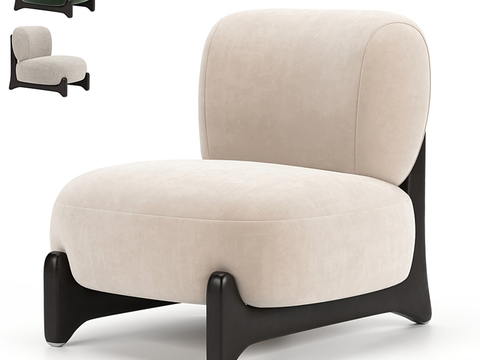  B&B Italia单人沙发3d模型 