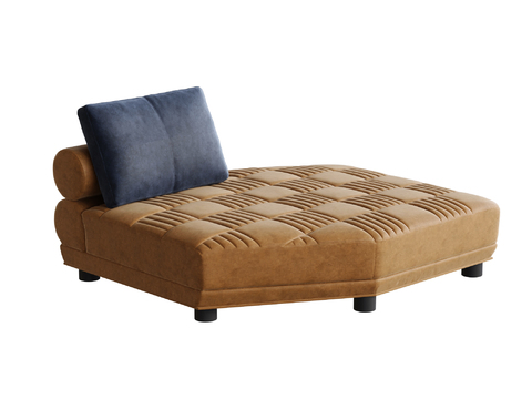  B&B 休闲沙发3d模型 