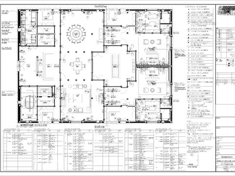  安缦酒店民宿CAD室内施工图 