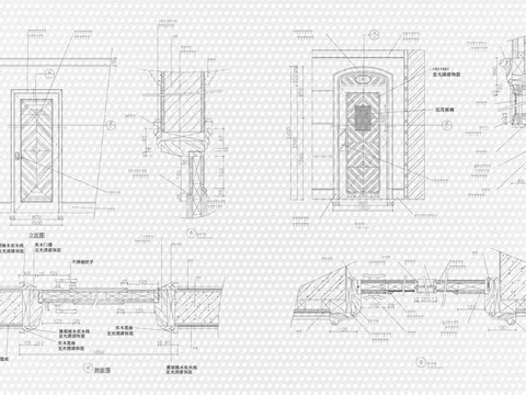  设计院常用cad节点详图 