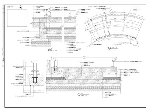  特色景桥细部CAD施工图 