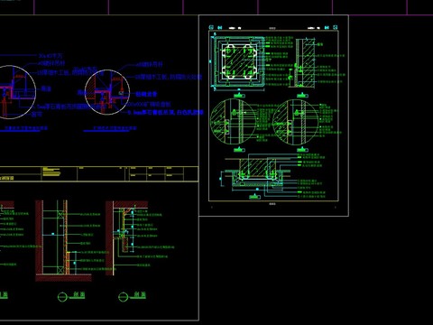  100多个室内节点cad图库 