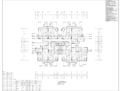  工業(yè)園區(qū)企業(yè)服務(wù)中心人才公寓cad施工圖 