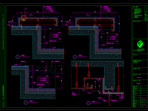  某别墅cad大样图 