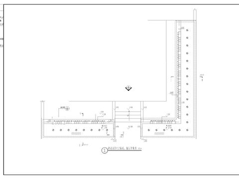  涌泉水景cad大样图 