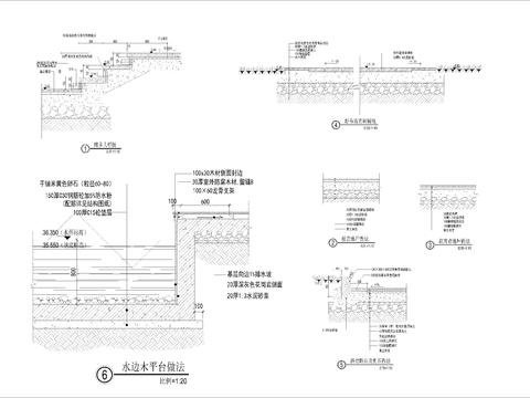  各种基础做法CAD施工图 