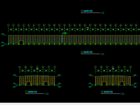  水头金威石材25吨工程CAD 
