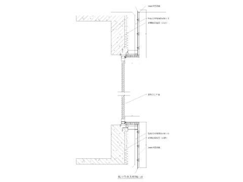  风口节点大样图 