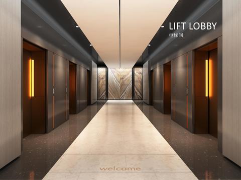  南昌朝阳新城办公楼CAD施工图+物料表 