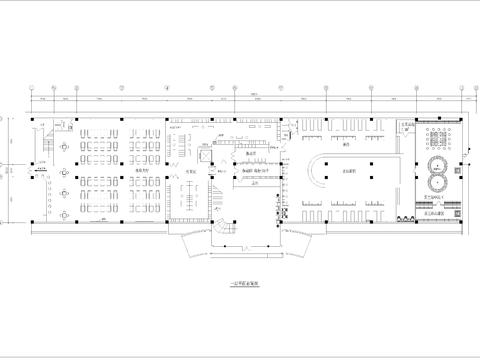  6240㎡汤泉 水疗 洗浴中心cad施工图 