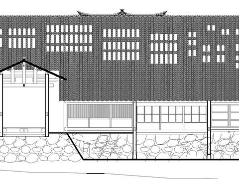  古建民居CAD节点大样 