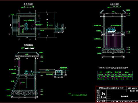  泵房设计节点大样 