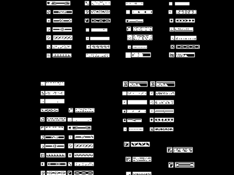  两千个左右的拼花图库 