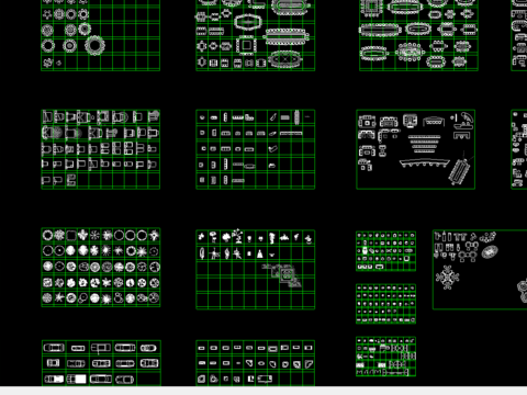  常用家居cad图库 