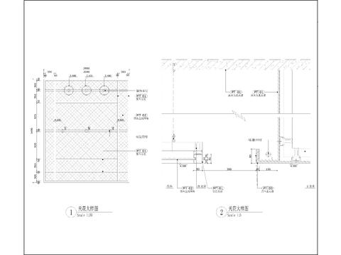  销售大堂cad大样图 