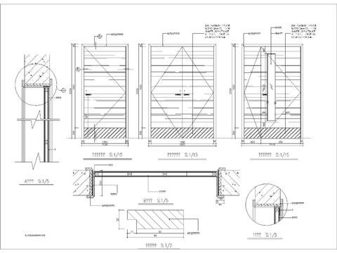  室内装修施工节点大样图 