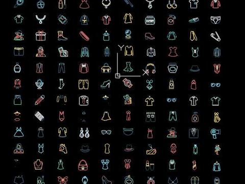  服装鞋帽CAD图库 