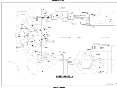  游乐场CAD施工图 