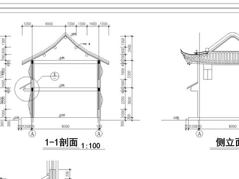  古建CAD施工图 