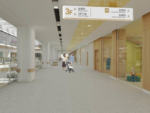 某大型综合医院住院大楼CAD施工图 