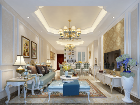  简欧风格完整施工图 